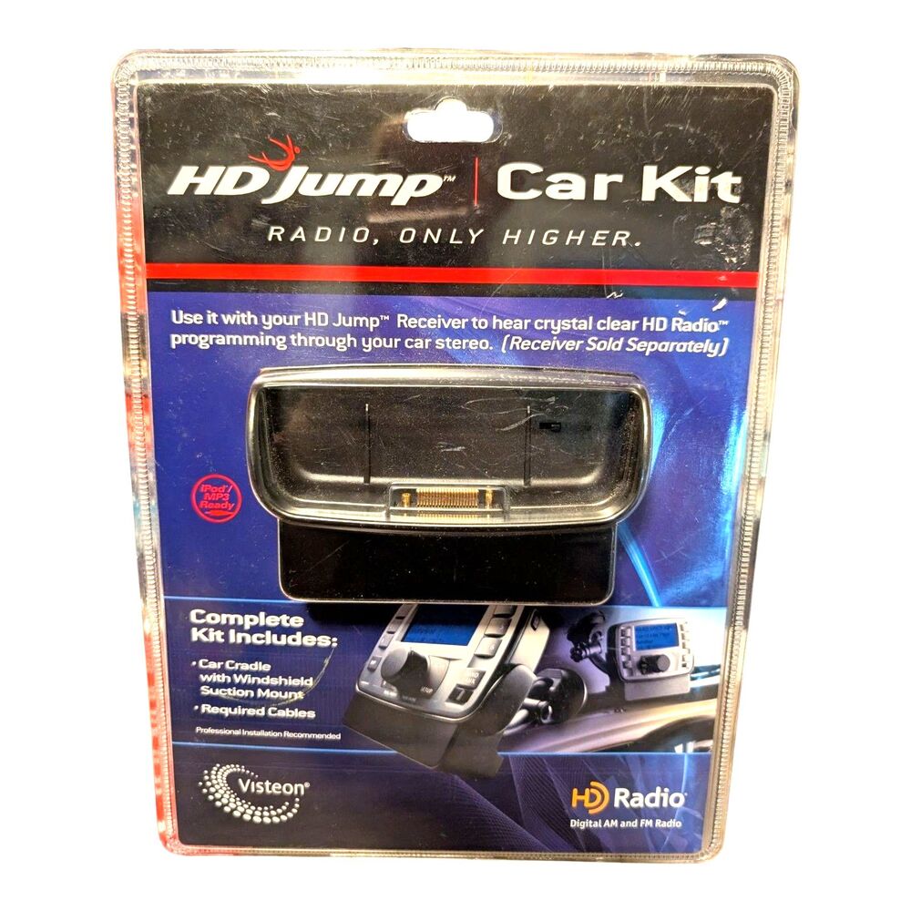 Visteon HD Jump Car Cradle Kit MP3 Ready AM/FM Radio VA7U6F-18D893-BA New